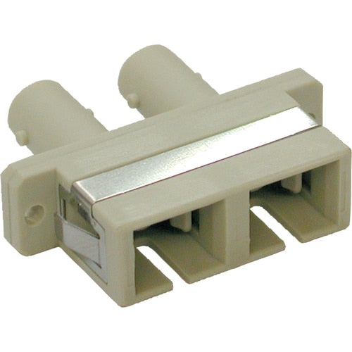 Tripp Lite by Eaton Duplex Fiber SC/ST Coupler - 2 x SC Network Female - 2 x ST