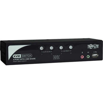 KIT KVM USB DE 4 PUNTOS CON AUDIO