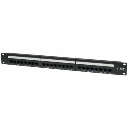 Tripp Lite 24-Port Cat6 Cat5 Patch Panel Rackmount 110 Punch Down RJ45 Ethernet
