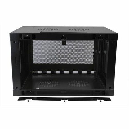 6U WALL MOUNT RACK ENCLOSURE CABINET W/ DOOR  SIDE PANELS
