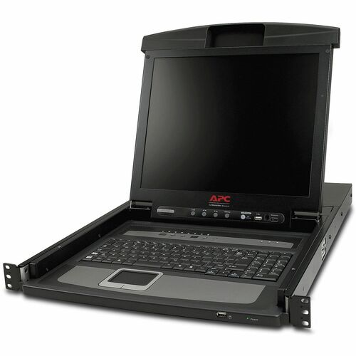 Écran LCD APC by Schneider Electric AP5808 pour montage en rack - 8 ordinateurs - 17" L