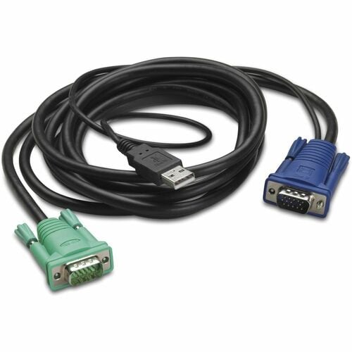Câble USB LCD/KVM intégré pour rack APC par Schneider Electric