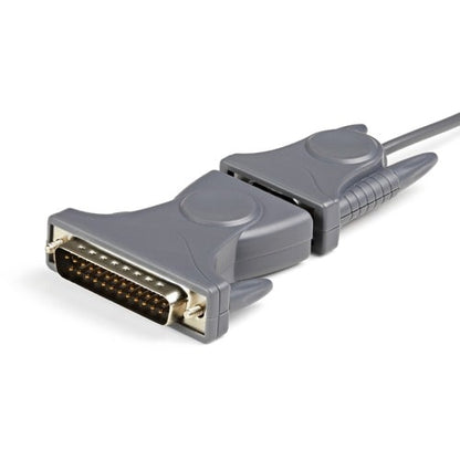 StarTech.com 3ft (91cm) 1-Port USB to Serial Cable, DB9/DB25 RS232 to USB Conver
