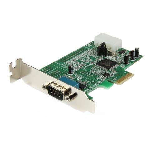 Tarjeta PCI Express serial de perfil bajo de 1 puerto StarTech.com - 16550 - Agregar un RS