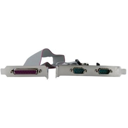 StarTech.com 2S1P PCIe Parallel Serial Combo Card - Add 1 parallel port and 2 RS