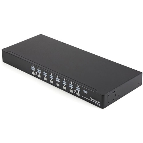 COMMUTATEUR KVM USB 16 PORTS MONTAGE EN RACK 1U AVEC CÂBLE OSD