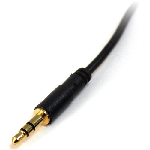 StarTech.com 3 ft Slim 3.5mm Stereo Audio Cable