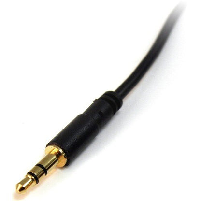StarTech.com 3 ft Slim 3.5mm Stereo Audio Cable