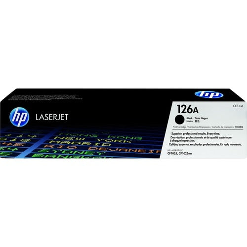 126A BLACK TONER PRINT CARTRIDGE FOR HP CLJ CP1025