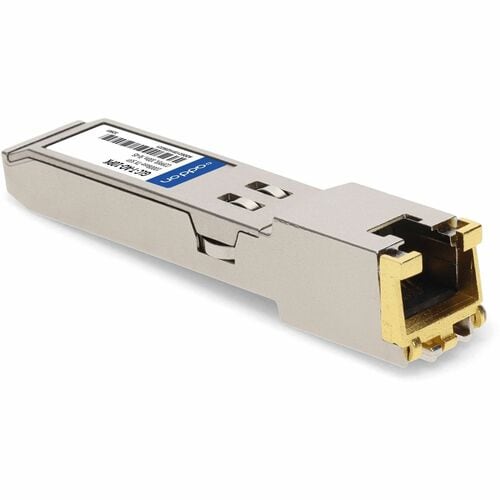 AddOn Cisco GLC-T Compatible 1000Base-TX SFP 10pack tray - 1 x RJ-45 1000Base-T LAN - 10