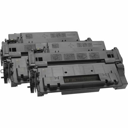 2PK 55X BLACK TONER CARTRIDGE FOR LASERJET P3015
