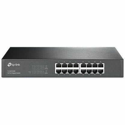 TL-SG1016D COMMUTATEUR 16 PORTS RJ45 DT/RM 10/100/1000M BOÎTIER MÉTALLIQUE