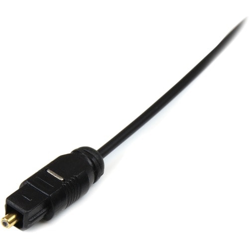 StarTech.com 3 ft Toslink SPDIF Optical Digital Audio Cable