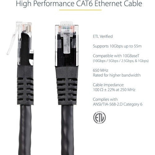 StarTech.com 15ft CAT6 Ethernet Cable
