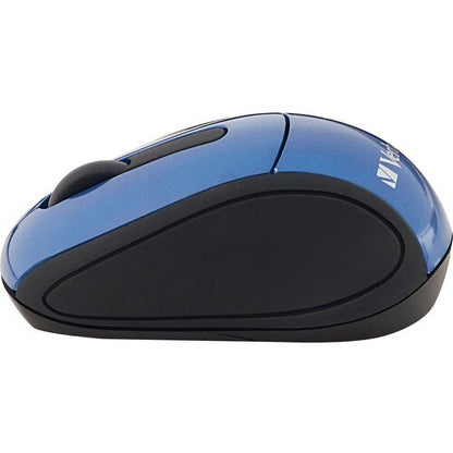 Verbatim Wireless Mini Travel Optical Mouse - Blue - Optical