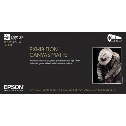 ROLL 17X40 EXHIBITION CANVAS MATTE