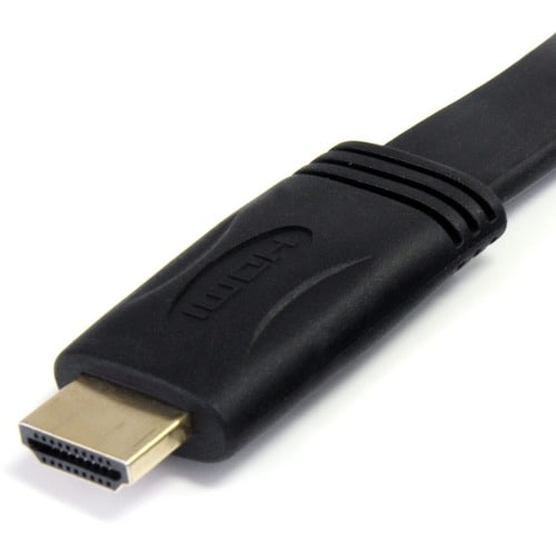StarTech.com 10 ft Flat High Speed HDMI Cable with Ethernet