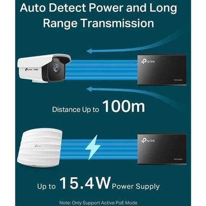 INYECTOR POE ADAPTABLE A IEEE802.3AF PLUG PLAY
