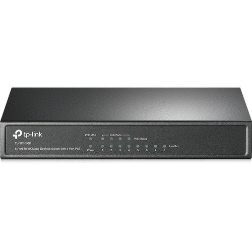 TL-SF1008P 8 PORTS 10/100 AVEC COMMUTATEUR POE 4 PORTS RJ45