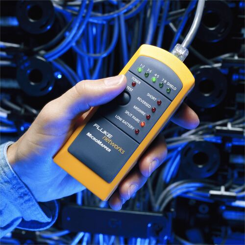 Fluke Networks MicroMapper MT-8200-49A Network Testing Device - Speed Testing
