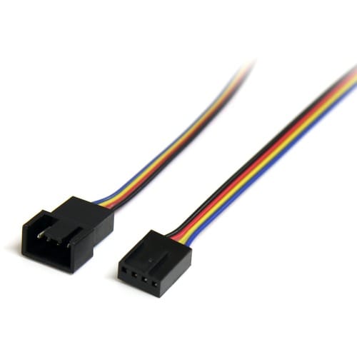 Câble d'extension d'alimentation pour ventilateur StarTech.com 30 cm à 4 broches