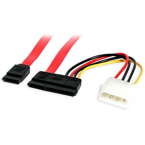 Câble combiné d'alimentation et de données SATA Serial ATA StarTech.com 45 cm