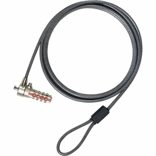Targus DEFCON Serialized Cable Lock (SCL) - Combination Lock - Galvanized Steel
