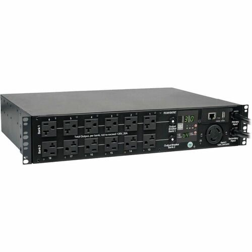 Tripp Lite by Eaton Switched PDUMH30ATNET 25-Outlets PDU - Switched -
