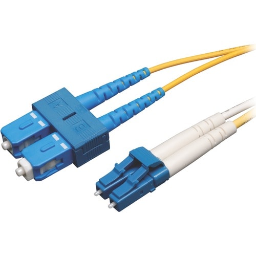 Tripp Lite by Eaton Duplex Singlemode 9/125 Fiber Patch Cable (LC/SC)
