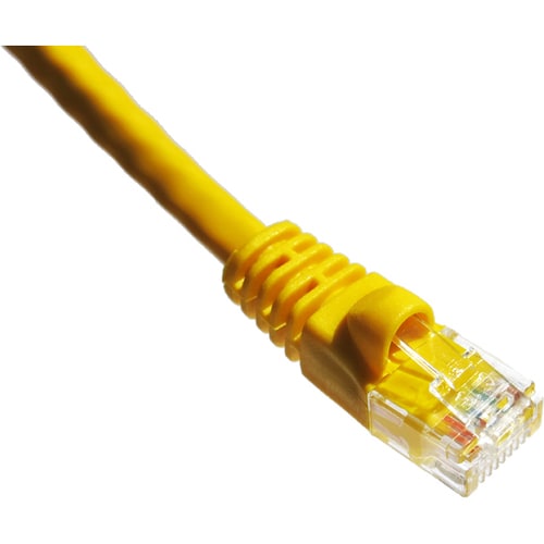 Axiom Memory Axiom 2FT CAT6 UTP 550mhz Patch Cable Snagless Molded Boot (Yellow)