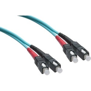Câble à fibre optique Axiom Memory SC/SC 10G multimode duplex OM3 50/125 1 m