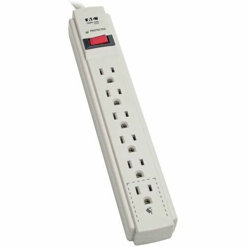 Supresor de sobretensiones Protect It! TLP615 de 6 tomacorrientes de Tripp Lite - 6 x