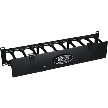 GESTIÓN DE CABLES HORIZONTAL PARA RACK DE ACERO CON CONDUCTO DE DEDOS 2URM