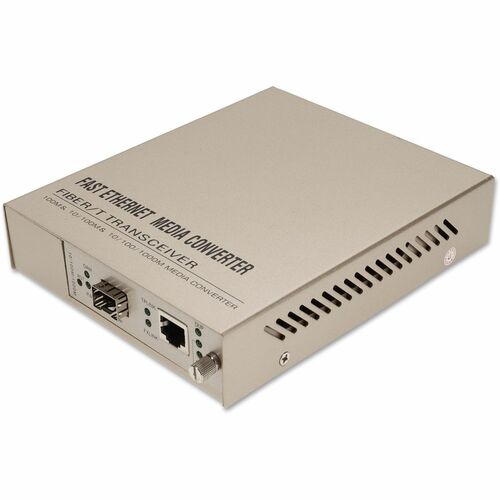 AddOn 1000Base-TX To Open SFP Port Managed Media Converter