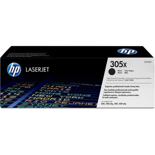 Cartouche de toner noir 305X, grand capuchon pour imprimante LaserJet Pro M451/M475