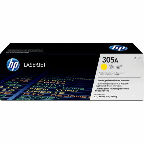 305A YELLOW TONER CARTRIDGE STD CAPACITY FOR CLR LASERJET