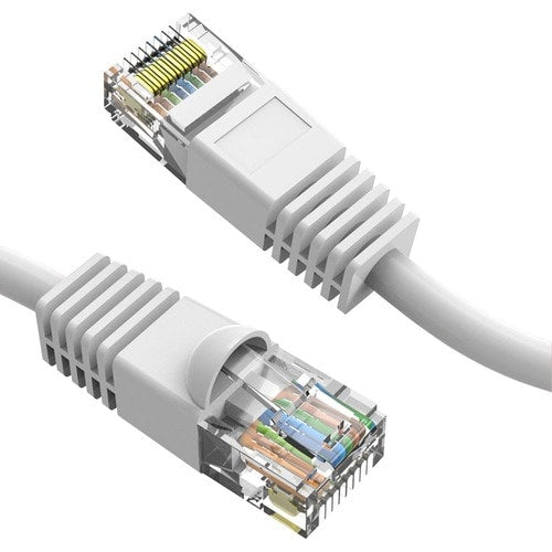 Axiom Memory Axiom 15FT CAT6 UTP 550mhz Patch Cable Snagless Molded Boot (White)