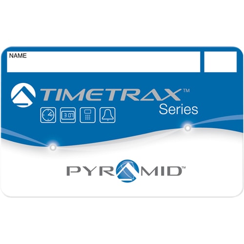 Pyramid ID Card - Magnetic Stripe Card - 3.50\" (88.90 mm) x 2.50\" (63.50 mm) L