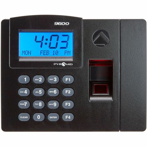 Horloge biométrique Pyramid Time Systems TimeTrax Elite - Biométrique, code clé -