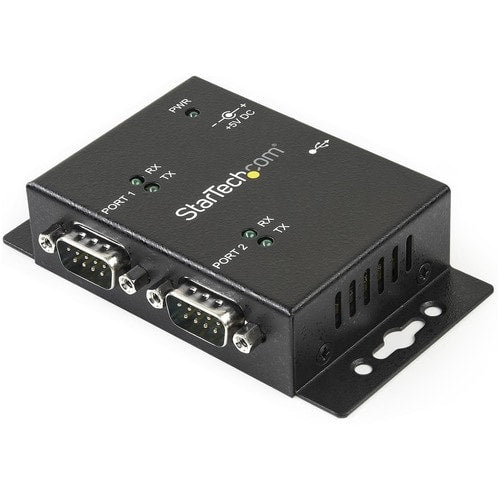 StarTech.com USB to Serial Adapter - 2 Port - Wall Mount