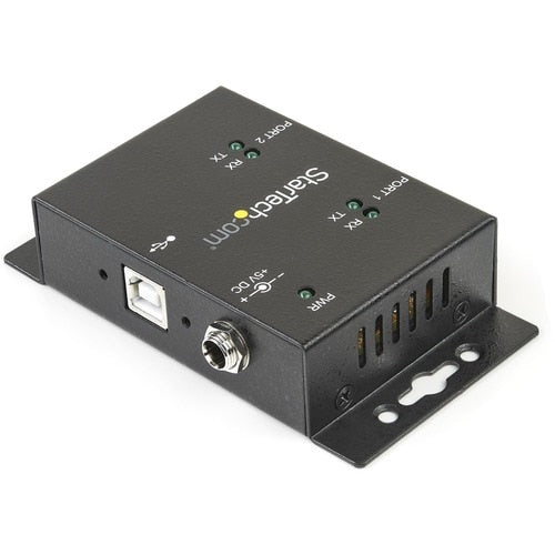 StarTech.com USB to Serial Adapter - 2 Port - Wall Mount