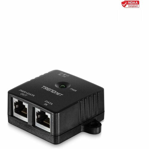 Injecteur Power Over Ethernet Gigabit TRENDnet, débits Gigabit duplex intégral