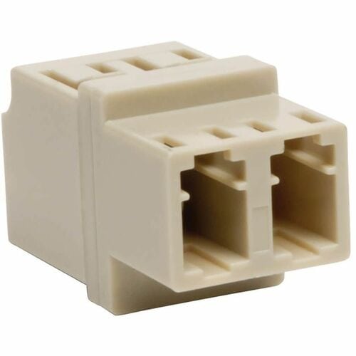 Tripp Lite by Eaton Duplex Multimode Fiber Optic Coupler, LC/LC - 2 x LC Network