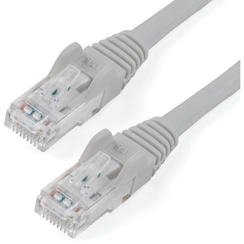 Câble Ethernet CAT6 StarTech.com 1,5 m - Gris - Gigabit sans accroc - 100 W PoE UTP 650 m