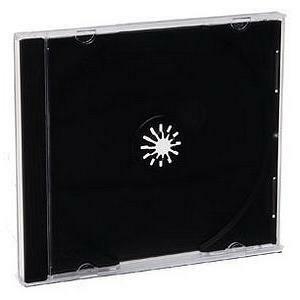 Boîtiers noirs pour CD/DVD Verbatim - Paquet de 200 (en vrac)