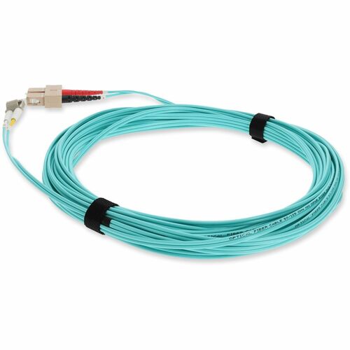 AddOn 7m Laser-Optimized Multi-Mode fiber (LOMM) Duplex SC/LC OM3 Aqua Patch Cab