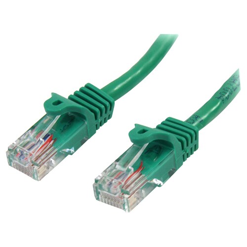 StarTech.com 5 ft Cat5e Green Snagless RJ45 UTP Cat 5e Patch Cable - 5ft Patch C