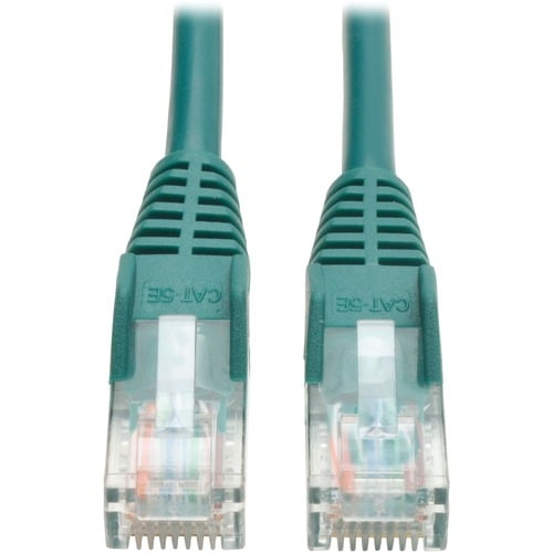Câble moulé anti-accrochage Cat5e 350 MHz Tripp Lite by Eaton (RJ45 M/M) de 7,6 m (25 pi) - Vert