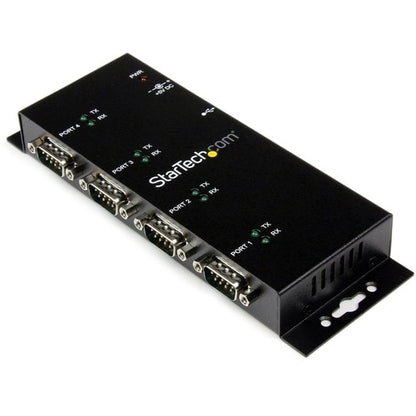 StarTech.com USB to Serial Adapter Hub - 4 Port - Industrial