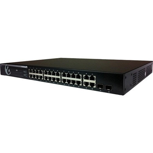 24 PORTS 10/100 POE + 2 PORTS 1000 2 PORTS 1000/SFP EMPILABLES GÉRABLES
